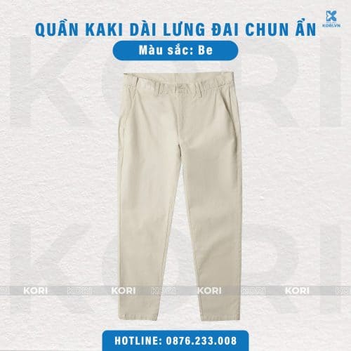 PHÔI QUẦN DÀI KAKI BE