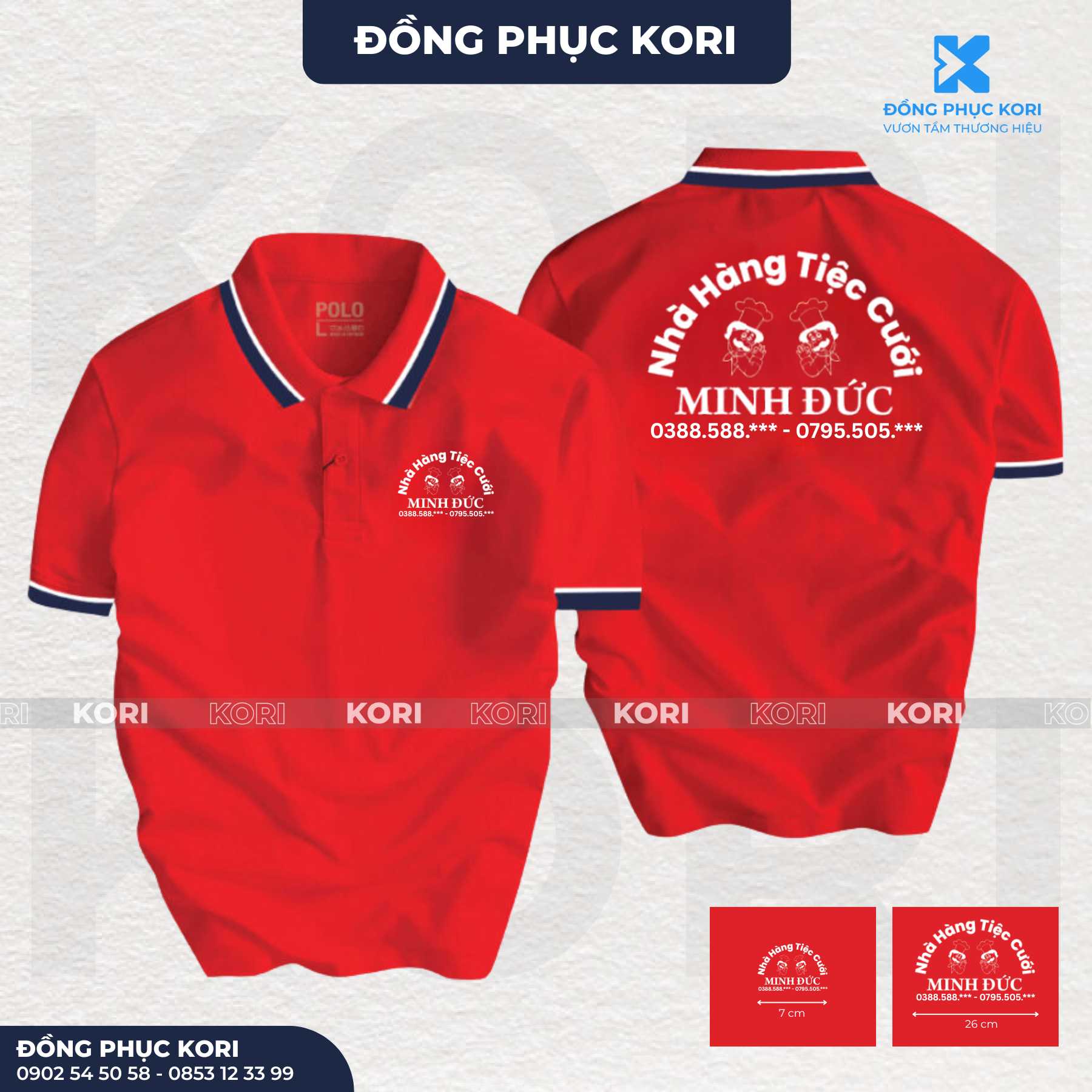 ĐỒNG PHỤC NHÀ HÀNG TIỆC CƯỚI MINH ĐỨC