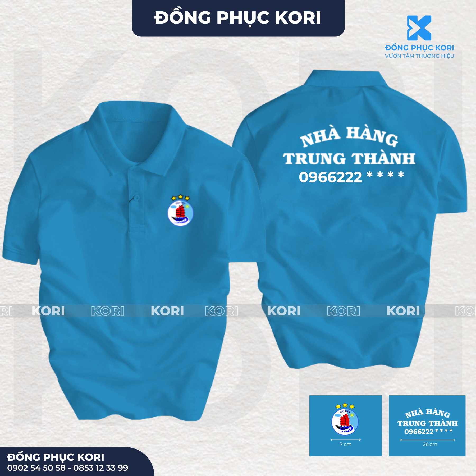 ĐỒNG PHỤC NHÀ HÀNG TRUNG THÀNH
