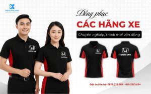Đồng Phục Hãng Xe Ô Tô chuẩn màu thương hiệu