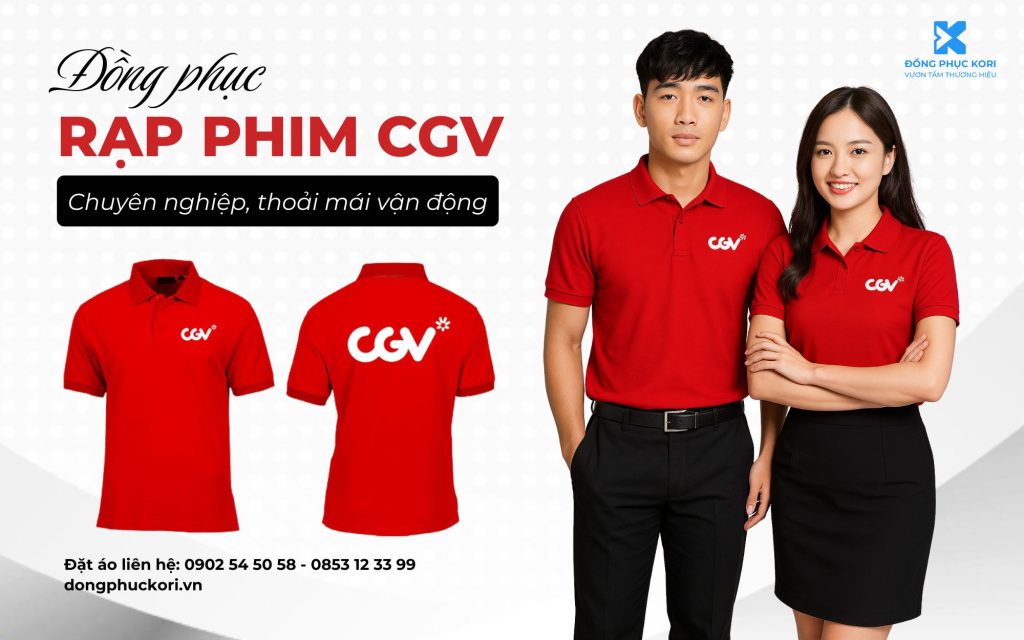 Đồng phục nhân viên CGV trẻ trung - Đồng Phục Kori