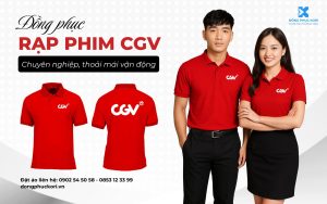 Đồng phục nhân viên CGV trẻ trung - Đồng Phục Kori
