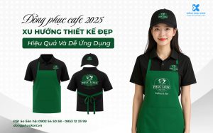 Đồng phục cafe 2025 Phúc Long mẫu thiết kế tối giản, hiệu quả – Đồng phục Kori